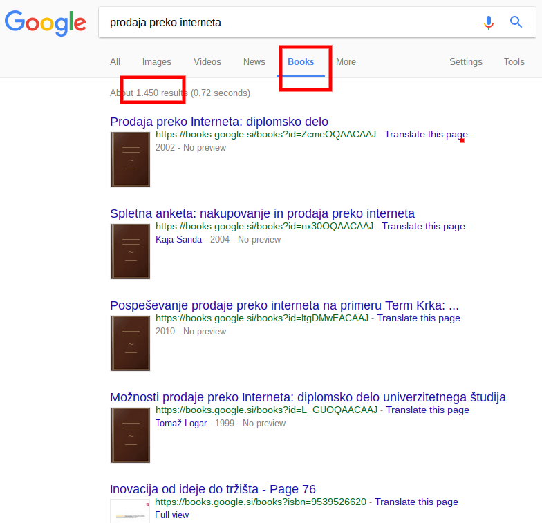 prodaja preko interneta